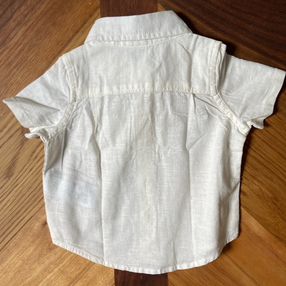 NWT GAP Baby Linen-Cotton Outfit Set 6-12 months - Picture 6 of 10
